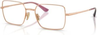 Vogue Eyewear Vo 4340 Rechthoekig Montuur - unisex - Brillen - Roze - 51 MM - Accessoires