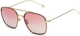 Belstaff Lunettes de soleil homme Belstaff OUTLAW-II-BURGUNDY-W doré ø 58 mm