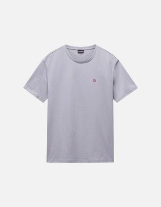 Napapijri Mens Napapijri Salis Flag T-Shirt - Purple - Size: 38