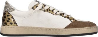 4B12 Schoenen, Dames, Wit, 37 EU, Leer, Play New D234 Sneakers
