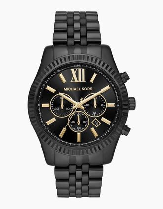 Michael Kors Mens Michael Kors MK8603 Lexington Chronograph Black Dial Mens Watch