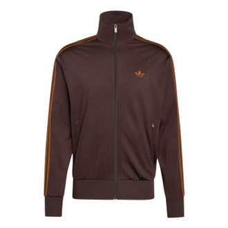 adidas Firebird Track Jacket Asia Sizing Aurora Coffee Dusky Bronze KS7464