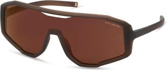 Dita Eyewear LANCIER Polarized Brown Shield Unisex Sunglasses LSA-718 01 129