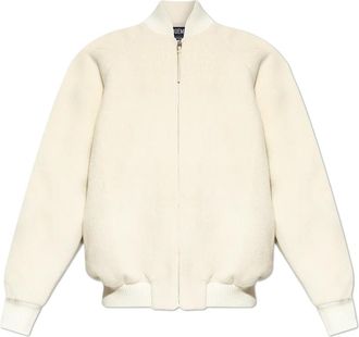 Jacquemus Pilu Bomber Jacket - Dames - Bomber jackets - Wit - 3XS - Katoen - Jassen