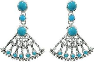 Samuel B. Turquoise Fan Drop Earrings at Nordstrom Rack