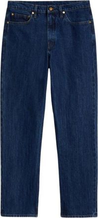 Jil Sander Straight Jeans - Heren - Regular Fit Jeans - Blauw - W32 - Jeans