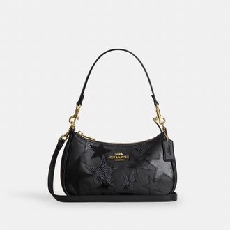 Coach Teri Shoulder Bag With Star Patchwork
