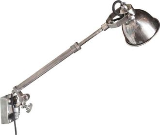 PIB Aplique telescópico de metal plateado