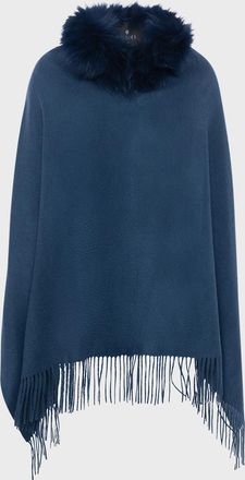 Gorski Cashmere & Lamb Shearling Stole