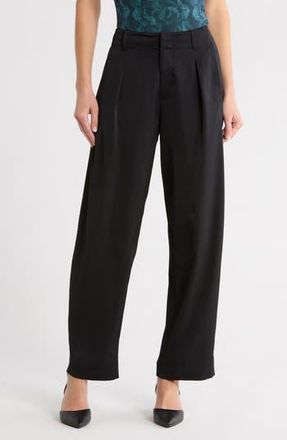 Rag & Bone Douglas Ankle Satin Pants in Black at Nordstrom Rack, Size 12