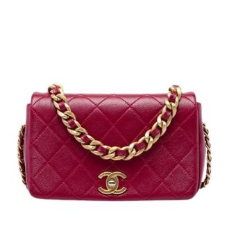 Chanel Pre-owned Fashion Therapy Flap bag - Dames - Pre-owned - Roze - Maat: ONE Size Zijde