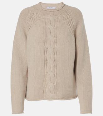Max Mara Pullover Pico in cashmere a trecce
