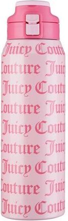 Juicy Couture Glam Getaway Logo Flip Hydration Stainless Steel Tumbler in Ballerina Pink at Nordstrom Rack