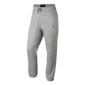 Nike Jordan Air Jordan Flying Elastic Waistband Sports Pants Mens Light Grey 860199-063