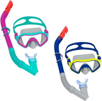 Trade Shop Trade Shop - Set Maschera Per Snorkeling Con Boccaglio Per Bambini 7-14 Anni Colori Ass 24025