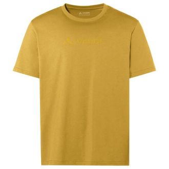 Vaude Logo T-Shirt II T-Shirt f&uuml;r Herren | beige/gelb