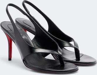 Christian Louboutin Miss Z leather thong sandals