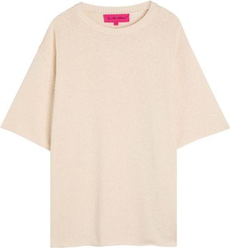 The Elder Statesman Nora Knit T-shirt - Natural - XL