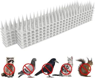 OEM Pic Anti Pigeon - Acier Inoxydable 304 - Pour Balcon Fen&ecirc;tre Toit Cl&ocirc;ture Patio - 33,5 Cm - 12 Pi&egrave;ces