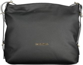 Valentino Schoudertas van generfd leer - Dames - Schoudertassen - Zwart - ONE Size - Leer - Tassen
