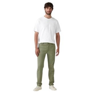 Levi's Heren Karla Ribfluwelen Textured Slim Chinos (Diep Lichengroen)