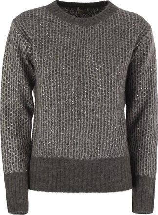 Herno Maglione Girocollo - - Knitwear - Donna - Grigio - M