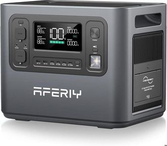 OEM Estaci&oacute;n El&eacute;ctrica Port&aacute;til - Aferiy - 2400w 2048wh Lifepo4 - Recarga 1,5h - Ups 10ms - Usb-c Pd100w