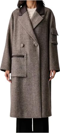 A|X Armani Exchange Cappotto in lana - - Coats - Donna - Grigio - S