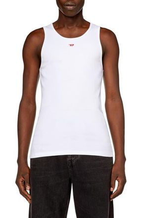 Diesel T-Lifty-D Fitted Tank Top in White at Nordstrom, Size Xx-Large