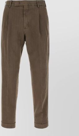 Pantaloni Torino lyocell blend tailored pants belt loops