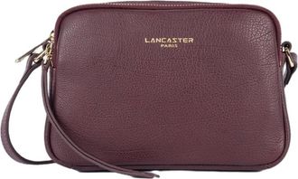 Lancaster Sac trotteur Zipp&eacute; S Dune - Dames - Tassen - Rood - Maat: ONE Size Leer
