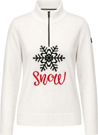 Newland Maglione Runa 1/2-Zip - - Sport - Donna - Bianco - XS