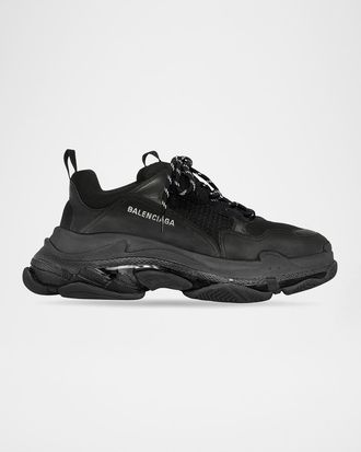 Balenciaga Men & apos;s Triple S Sneaker Clear Sole