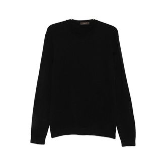 Zanone Heren, Truien, Zwart, Maat: 3XL