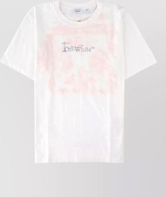 Off-white logo print t-shirt