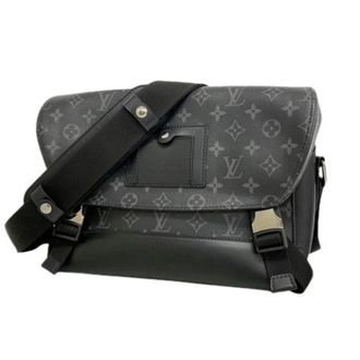 Louis Vuitton Pre-owned Cross Body Bags, male, Black, Size: ONE SIZE Pre-owned Messenger PM Voyager Shoulder Bag