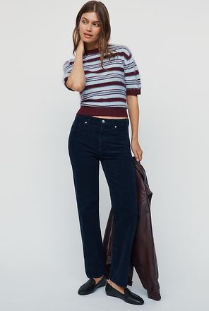 AG - Adriano Goldschmied AG Brinley Mid-Rise Straight-Leg Jeans