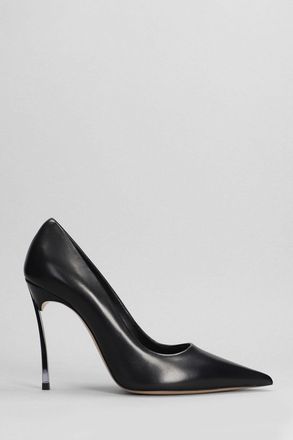 Casadei Decollete Superblade in pelle nera