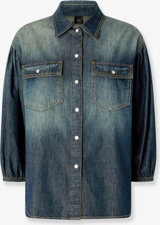 Pinko Camicia Danae in light denim - PINKO - gender_Woman