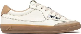 Autry White Lace-up Sneakers