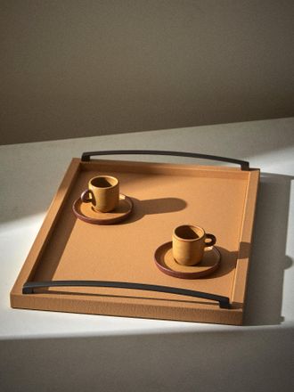 Pinetti Academia Leather Tray (19.5in/50cm)