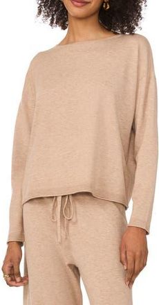 Vince Camuto Crewneck Sweater in Warm Oatmeal Heather at Nordstrom Rack, Size Large