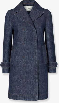 Fendi Caban in denim FF imbottito - FENDI - gender_Woman