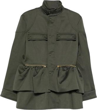 Carven Mujer, Chaquetas, Verde, Talla: XS