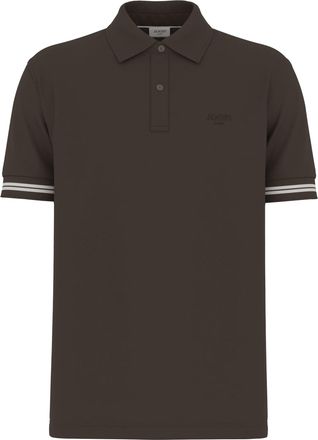 Joop Poloshirt JOOP JEANS Amare, Herren, Gr. XXL, dunkelbraun, Piqu&eacute;, Obermaterial: 98% Baumwolle, 2% Elasthan, normal, B&uuml;ndchen, Shirts Poloshirt, modern 