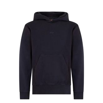 HUGO BOSS Hoodies & sweatvesten, Heren, Zwart, L, Katoen, Katoenen Hoodie