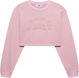 GCDS T-shirt con logo - Rosa