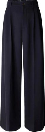 SOEUR Frejus Broeken - Dames - Wijde Broeken - Blauw - M - Wol - Broeken