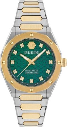 Philipp Plein Accessoires, Heren, Geel, ONE Size, Rond Horloge