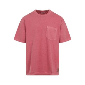 Carhartt Work in Progress T Shirt Rosa-Uomo